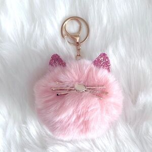 Purse Sequin Keychain